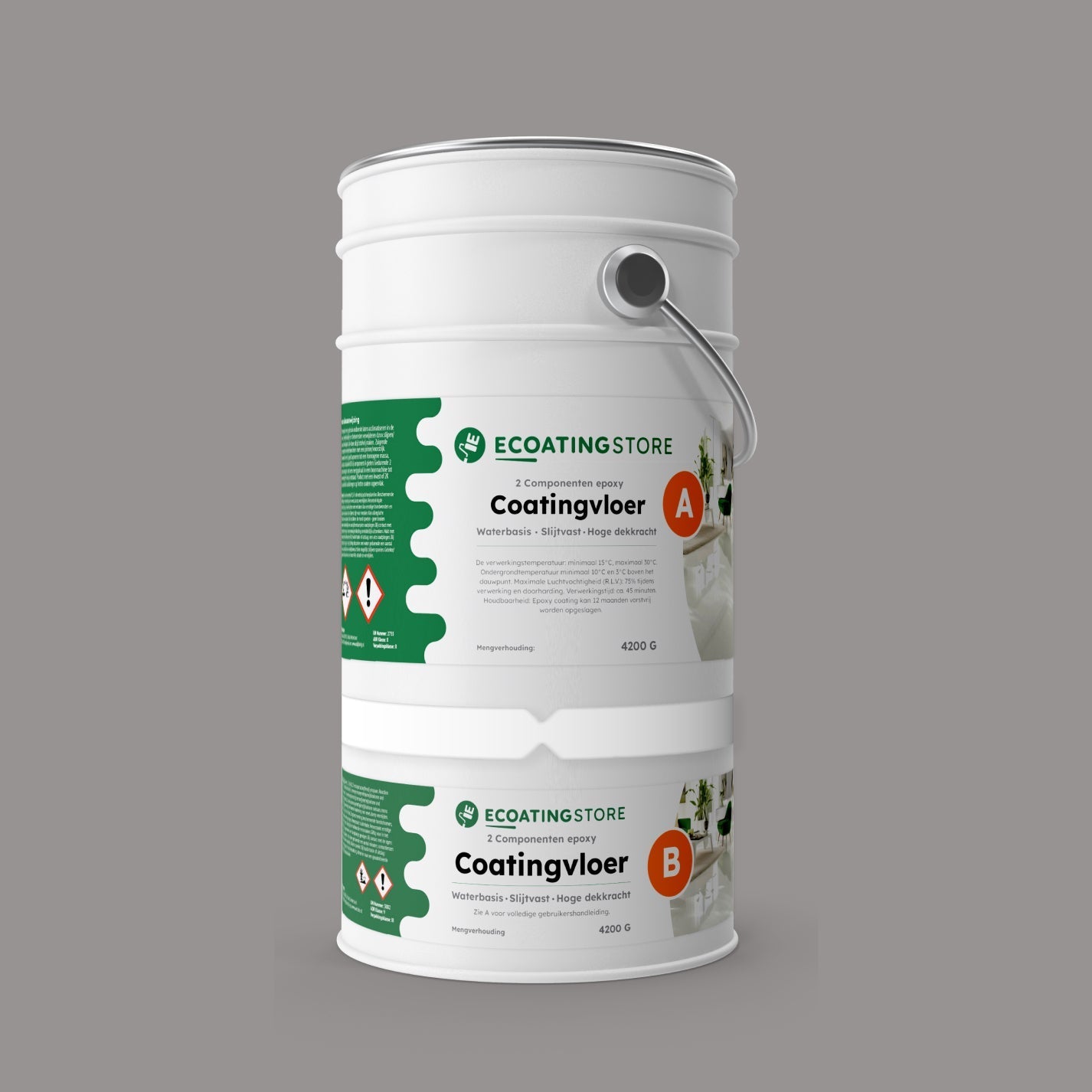 Vloercoating - RAL 7036